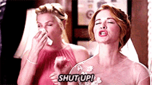 Greys Anatomy April Kepner GIF - Greys Anatomy April Kepner Shut Up GIFs