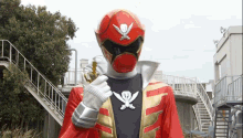 Gokai Red Gold Mode GIF - Gokai Red Gold Mode Transformation GIFs
