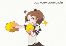 Anime Cheer GIF - Anime Cheer Pom Poms GIFs