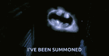 Summoned Batman GIF