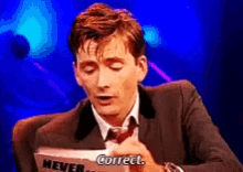 David Tennant Correct GIF - David Tennant Correct Yes GIFs