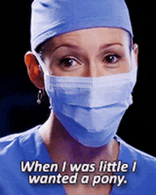 Greys Anatomy Lexie Grey GIF - Greys Anatomy Lexie Grey When I Was Little I Wanted A Pony GIFs
