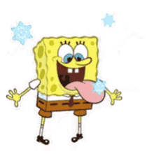 Sponge Bob Snow GIF - Sponge Bob Snow Snowf Fakes GIFs
