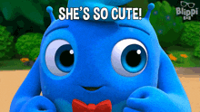 She'S So Cute Blue GIF - She'S So Cute Blue Blippi Wonders - Educational Cartoons For Kids GIFs