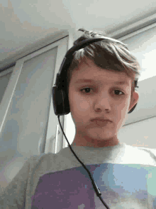 kid headset chill head shake cute