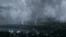 Rain Lightning GIF