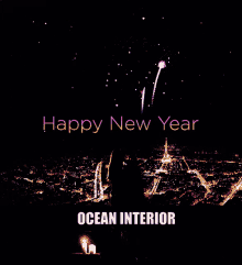 ocean interior happy new year fireworks 2020