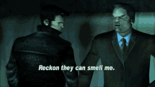 Gtagif Gta One Liners GIF - Gtagif Gta One Liners Reckon They Can Smell Me GIFs