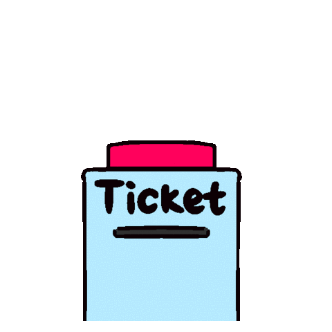 Permission Ticket Sticker - Permission Ticket Admission Tickets Stickers
