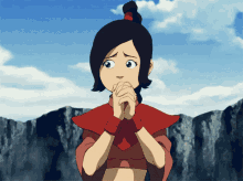 ty lee avatar avatar the last airbender scared nervous