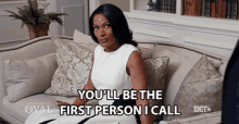 Youll Be The First Person I Call Kron Moore GIF - Youll Be The First Person I Call Kron Moore Victoria Franklin GIFs