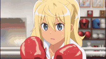 Hibiki Punch Anime Punch GIF - Hibiki Punch Anime Punch GIFs
