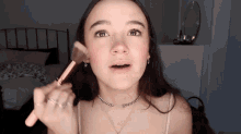 Blush Fiona Frills GIF - Blush Fiona Frills Fiona Frills Vlogs GIFs