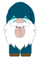 Gnome Ugly Sweater Sticker