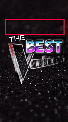 a poster that says the best voice en q sabor