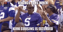 Vikings Kirk Cousins GIF