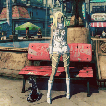 Gravity Rush2gravity Daze2 Lei Colmosna Marketplace GIF - Gravity Rush2gravity Daze2 Lei Colmosna Marketplace Kat You There GIFs
