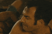 a shirtless man says but understand it 's our secret and our alone