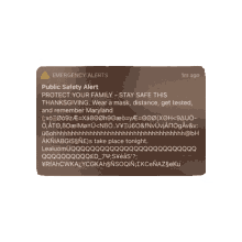 emergency alert sticker transparent maryland iphone