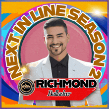 a poster for richmond balladeer next in line season