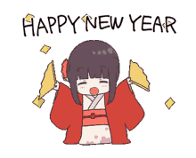 happy new year menhera chan