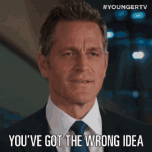 Youve Got The Wrong Idea Charles Brooks GIF - Youve Got The Wrong Idea Charles Brooks Peter Hermann GIFs