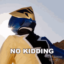 No Kidding Dino Fury Gold Ranger GIF - No Kidding Dino Fury Gold Ranger Aiyon GIFs