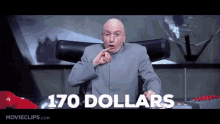 Dr Evil 170dollars GIF - Dr Evil 170dollars Austin Powers GIFs