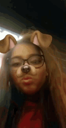 Doggy Filter Milynda GIF - Doggy Filter Milynda Selfie GIFs
