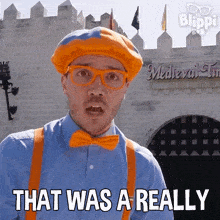 That Was A Really Long Time Ago Blippi GIF - That Was A Really Long Time Ago Blippi Blippi Wonders Educational Cartoons For Kids GIFs