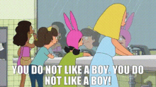 Bobs Burgers Louise GIF - Bobs Burgers Louise You Do Not Like A Boy GIFs