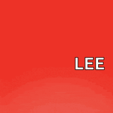 elmo is wearing a party hat with the words happy birthday lee below him