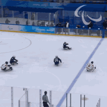 fast break team usa hockey beijing2022winter paralympics goal