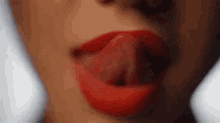 Flirty Tongue Lick GIF - Flirty Tongue Lick Red Lips GIFs