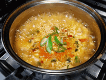 ramen boiling boil spicy korean