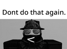 Dont Do That Again Roblox GIF - Dont Do That Again Roblox Funny GIFs
