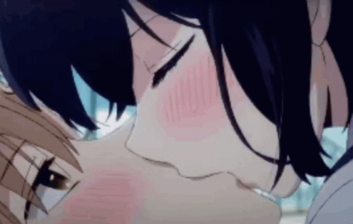 Anime Kiss GIF  Anime Kiss Kisses  Discover  Share GIFs
