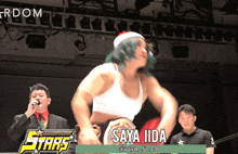 Saya Iida Pro Wrestling GIF - Saya Iida Pro Wrestling Stars GIFs