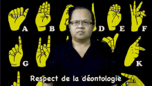 respect de la deontologie lsf deontologie lsf usm67 sign language