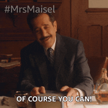 Of Course You Can Abe Weissman GIF - Of Course You Can Abe Weissman Tony Shalhoub GIFs