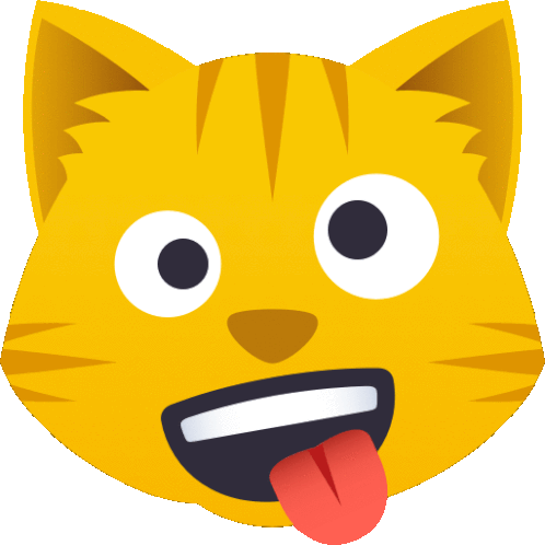 Tongue Out Cat Sticker - Tongue Out Cat Joypixels Stickers
