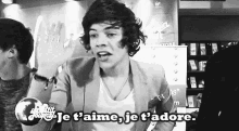 Harry Styles: Je T'Aime, Je T'Adore. GIF - Jjetaime Jtm Amour GIFs