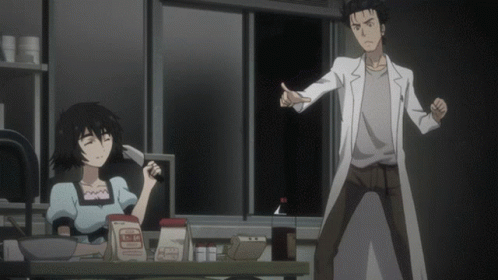 Anime Funny Steins Gate GIF - Anime Funny Steins Gate - Discover & Share  GIFs