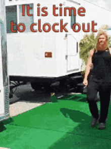It Is Time Clock Out GIF - It Is Time Clock Out Thor GIFs