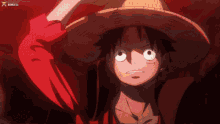 a picture of luffy from one piece is displayed