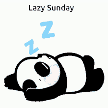 Sunday Lazy GIF - Sunday Lazy Panda GIFs