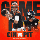 Pittsburgh Steelers Vs. Cincinnati Bengals Pre Game GIF - Nfl National Football League Football League GIFs