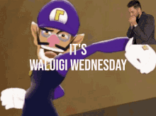 Waluigi Waluigi Wednesday GIF - Waluigi Waluigi Wednesday Wednesday GIFs