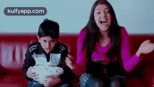 Laughing And Clapping.Gif GIF - Laughing And Clapping Kajal Falling GIFs