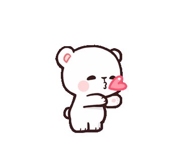Milk Mocha Bear Kisses Sticker - Milk Mocha Bear Kisses Stickers